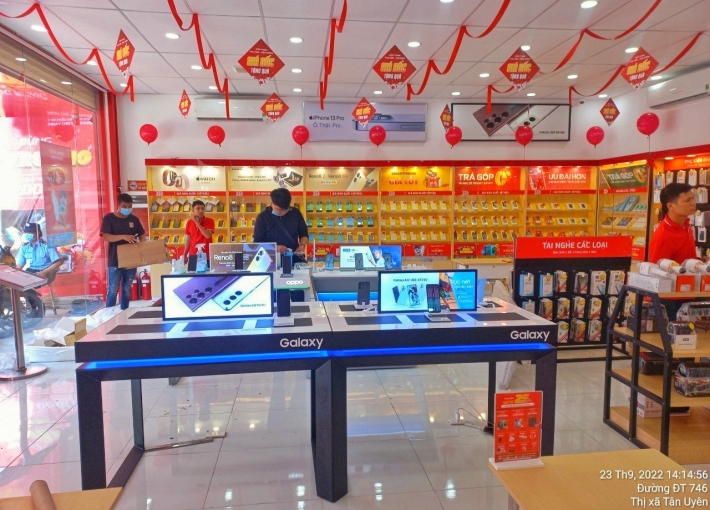 Dịch vụ thi công chuỗi showroom của Đồng Lộc 2023
