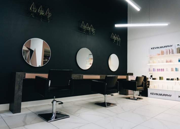 Thiết kế salon tóc thời thượng thu hút hội chị em mùa tết 