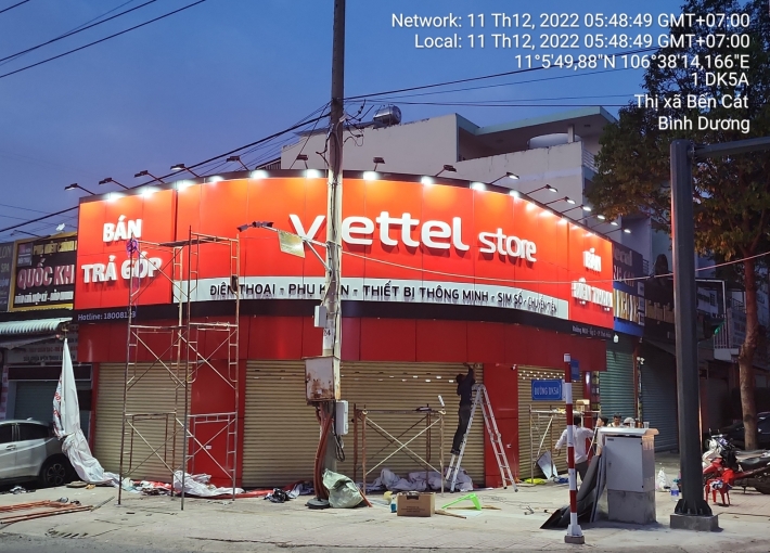 Viettel Bến Cát - Sắc đỏ năng động tiếp tục lan tỏa tại Bình Dương 