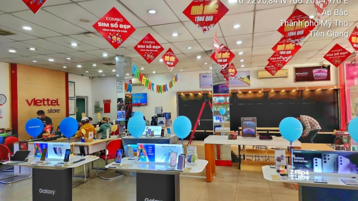 Dự án cải tạo showroom Viettel chi nhánh Ấp Bắc - Tiền Giang và Điện Biên Phủ -Trà Vinh 