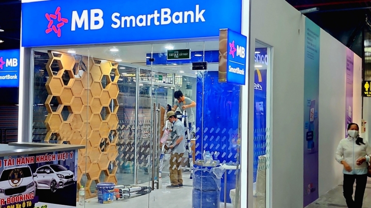 Dự án thiết kế thi công Smartbank Sân bay Tân Sơn Nhất 