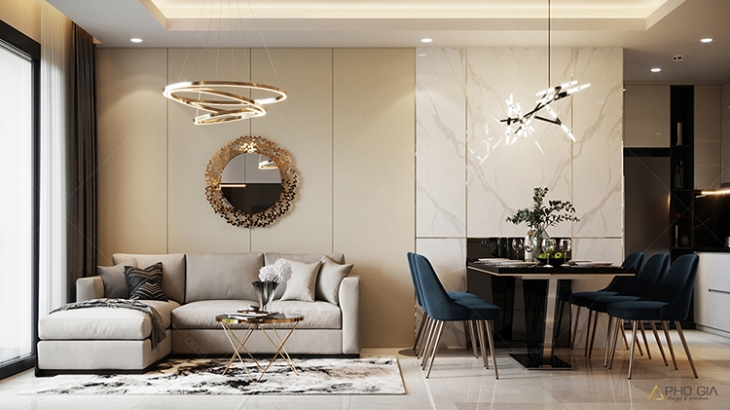 VAI TRÒ THIẾT KẾ NỘI THẤT CHUNG CƯ VÀ 9 NGUYÊN TẮC CẦN CHÚ Ý